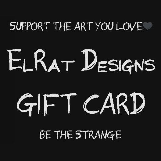 Gift the Strange - ElRat Designs Generic square gift card