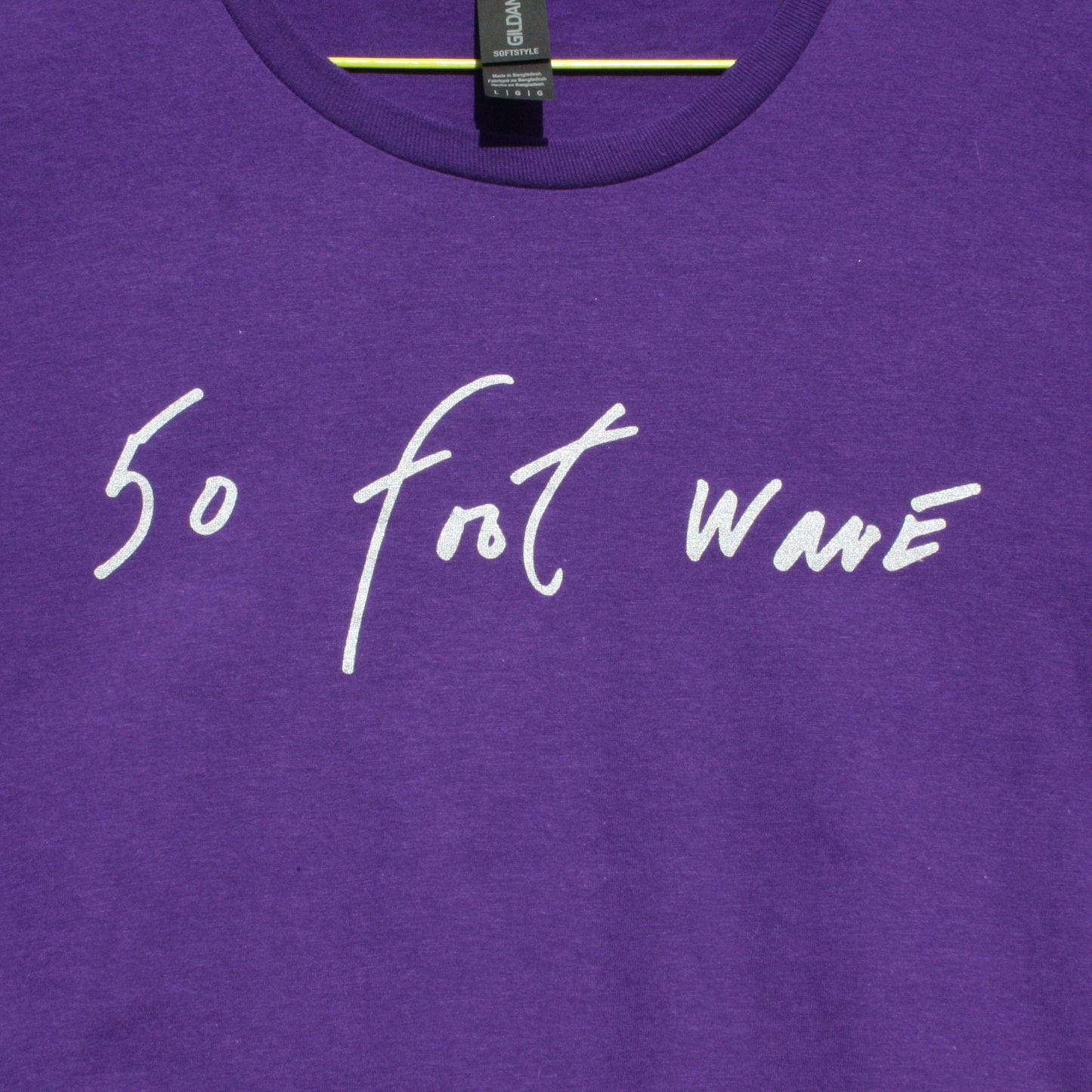 50 foot wave Tee, 'Throwing Muses font 2024', handwritten by Kristin Hersh!!