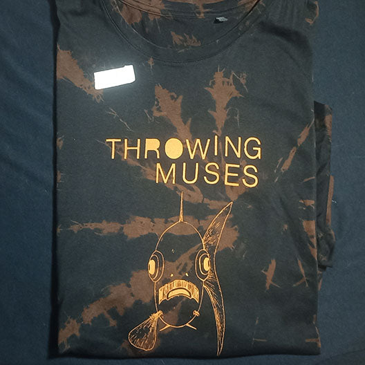 Throwing Muses 'Bywater' Flushed Edition - One-of-a-Kind Black Reverse Tie-Dye 6XL #1 | ElRat Designs
