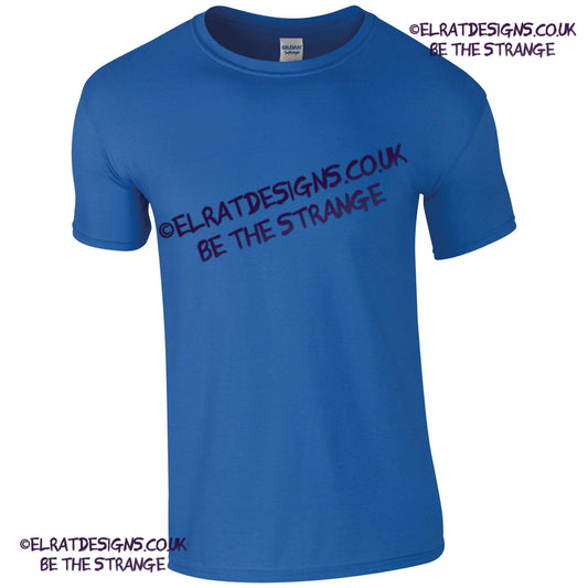 GD001 - Blank Gildan Softstyle Royal T-shirt, 100% cotton fabric,  - ElRat Designs - elratdesigns.co.uk (gd001_Royal_FRONT)