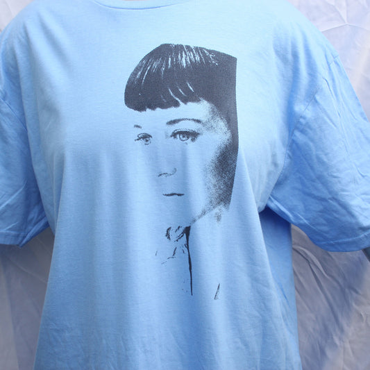 Kristin Hersh "Sunny Border Blue" Screen Printed T-Shirt | ElRat Designs
