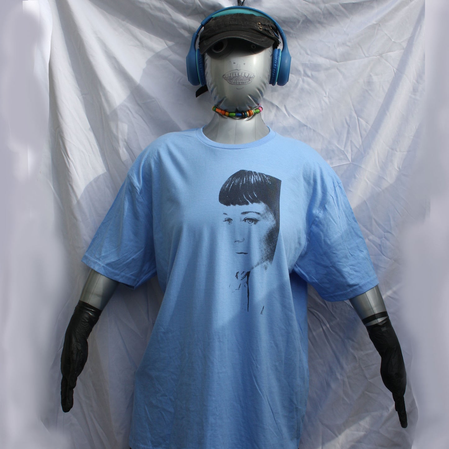 Kristin Hersh "Sunny Border Blue" Screen Printed T-Shirt | ElRat Designs