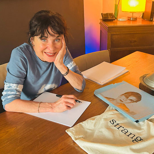 Kristin Hersh handwriting lyrics for ElRat Designs lyric t-shirts 2025