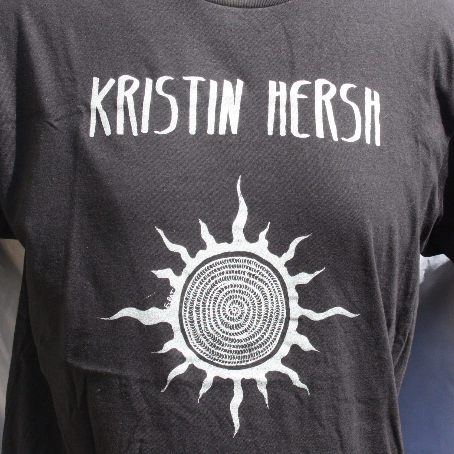 Kristin Hersh, 'Silver Sun' tee - Screen printed t - shirt - ElRatDesigns - T Shirt