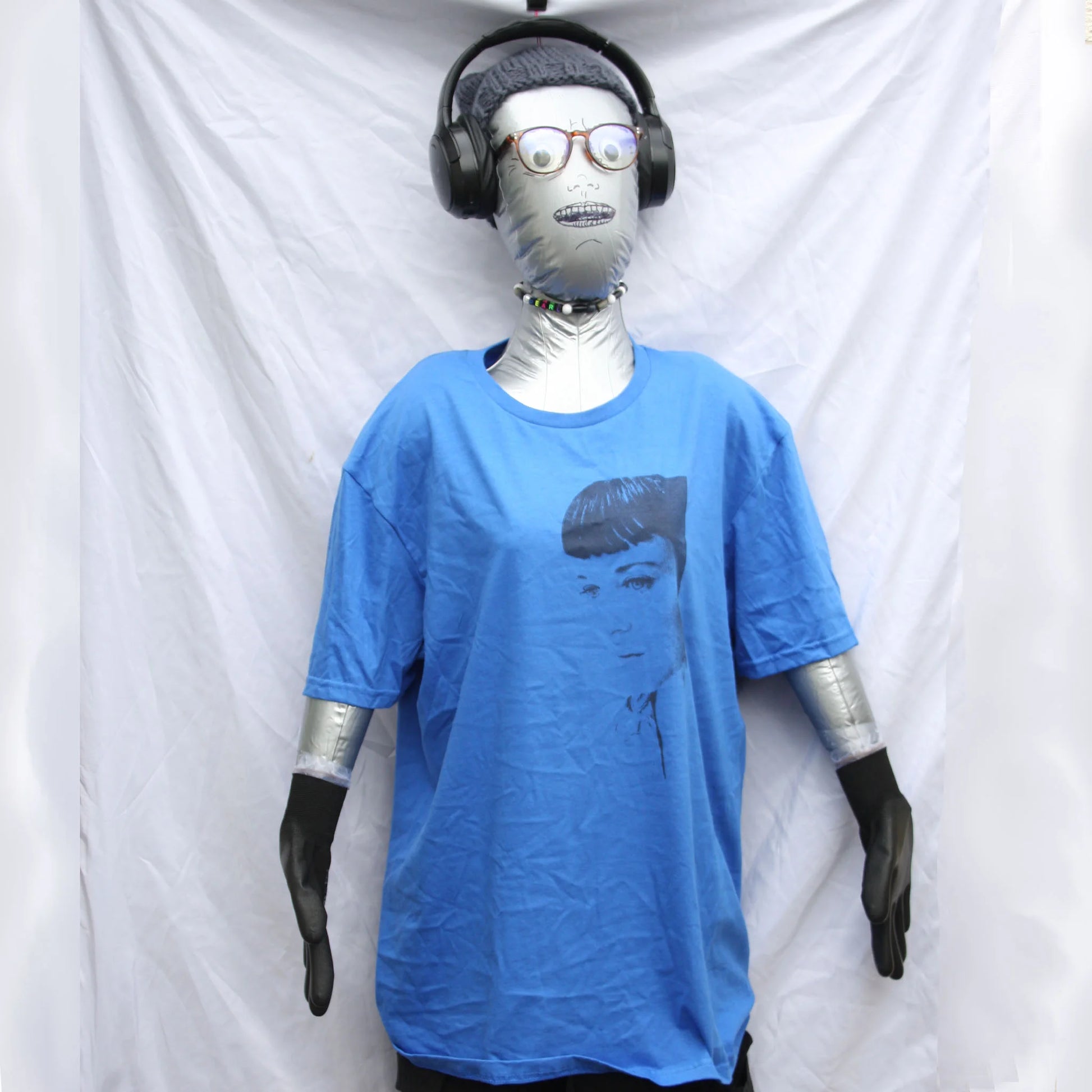 Kristin Hersh "Sunny Border Blue" Screen Printed T-Shirt | ElRat Designs