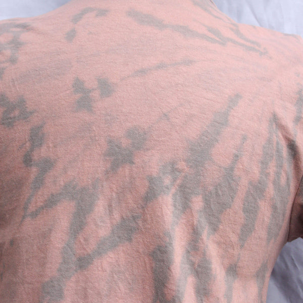 Throwing Muses "Chains Changed" Logo - Medium ONE OFF Charcoal Reverse Tie-Dye (#1) ***MISPRINT***