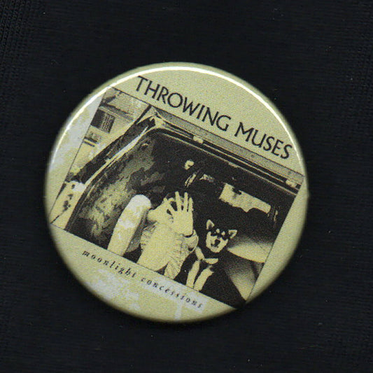 Throwing Muses "Moonlight Concessions" album cover, 38mm badge, button, pin