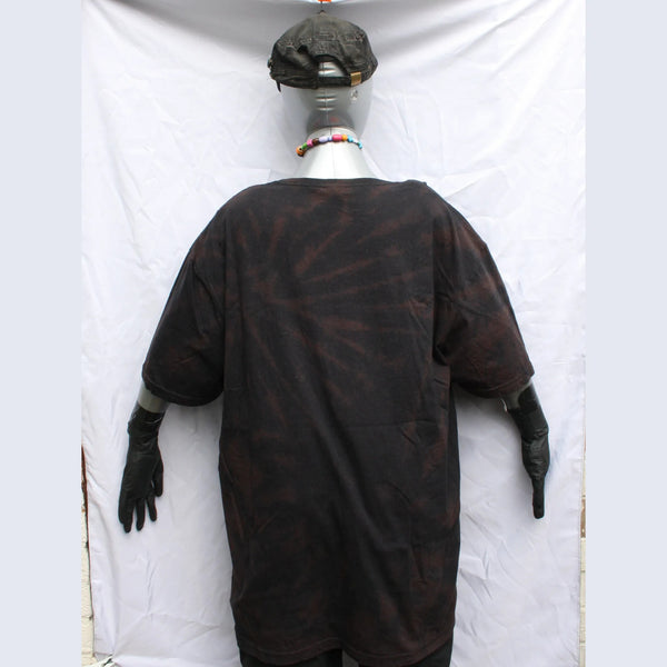 close Throwing Muses - Chains Changed logo - 2XL ONE OFF Reverse Tie-Dye (#2) ***MISPRINT***