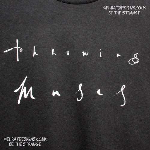 Throwing Muses, Chains Changed, Classic Logo T-Shirt. Every Hersh Shirt Supports Kristin Hersh Studio Time ElRat Designs - elratdesigns.co.uk