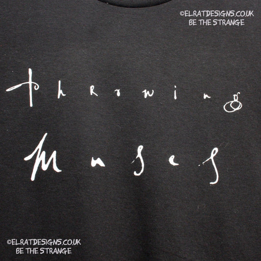 Throwing Muses, Chains Changed, Classic Logo T-Shirt. Every Hersh Shirt Supports Kristin Hersh Studio Time ElRat Designs - hero - elratdesigns.co.uk