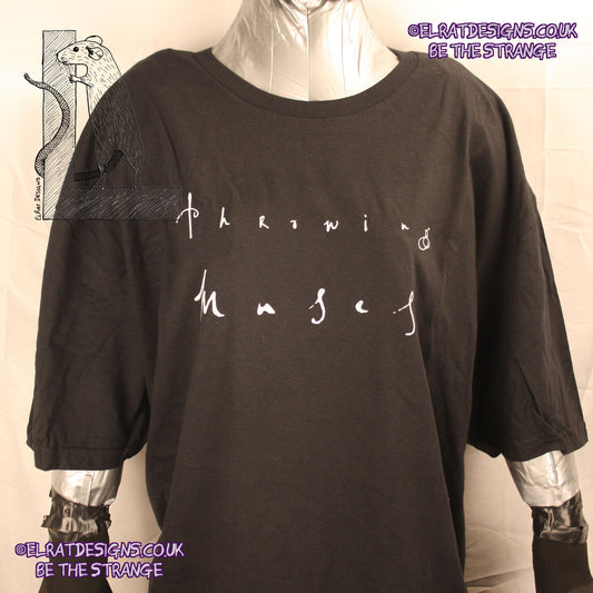 Throwing Muses, Chains Changed, Classic Logo T-Shirt. Every Hersh Shirt Supports Kristin Hersh Studio Time ElRat Designs - hero - elratdesigns.co.uk