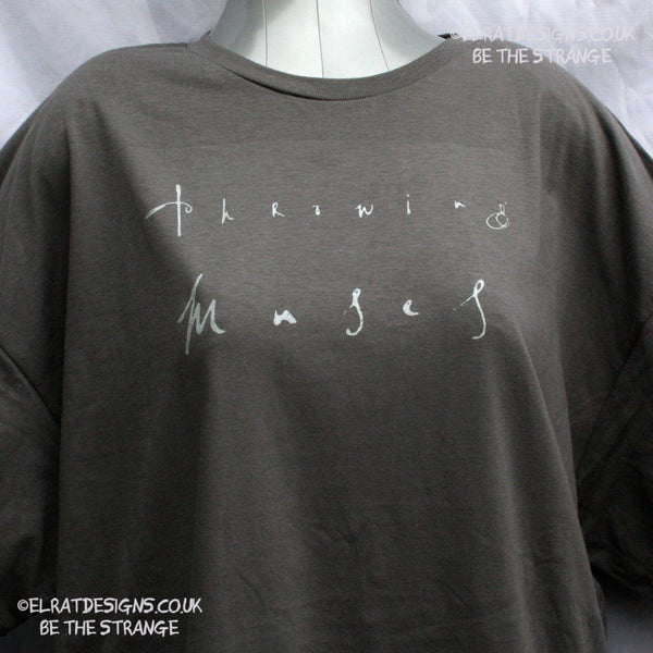 Throwing Muses, Chains Changed, Classic Logo T-Shirt. Every Hersh Shirt Supports Kristin Hersh Studio Time ElRat Designs - hero - elratdesigns.co.uk