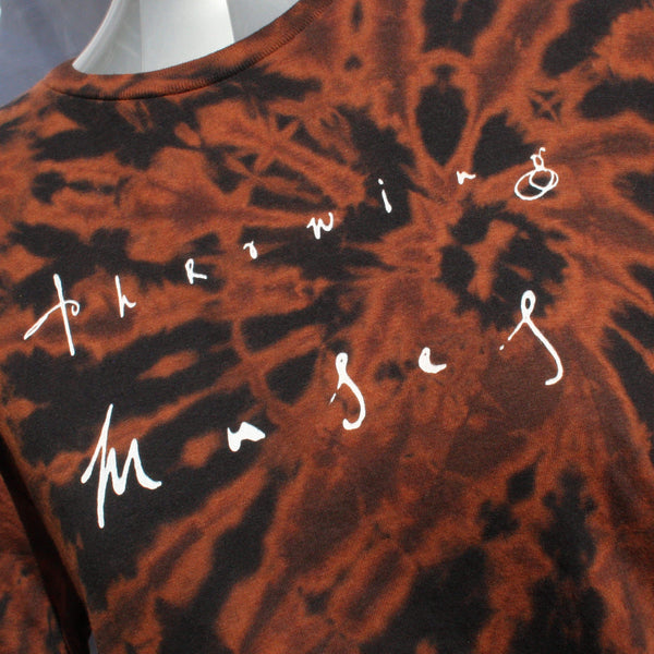 Throwing Muses "Chains Changed" Logo - Large ONE OFF Reverse Tie-Dye (#1) ***MISPRINT*** close