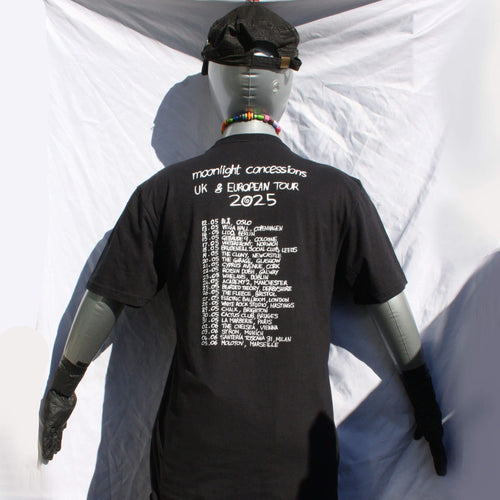 Throwing Muses 2025 tour shirt from ElRat Designs Back V1