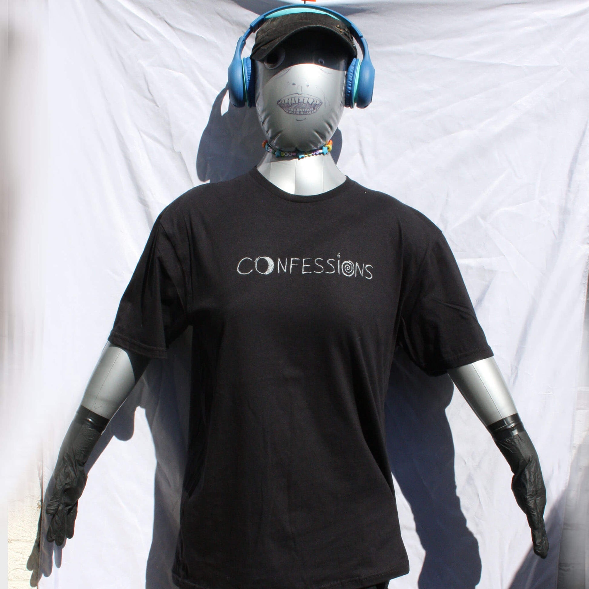 Throwing Muses - Moonlight Confessions - Screen printed T-Shirt - ElRatDesigns front