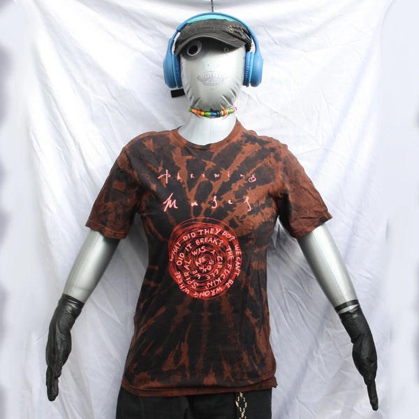 Throwing Muses "Snailhead" Small #1 Misprint Tee - Reverse Tie-Dye | ElRat/Hersh