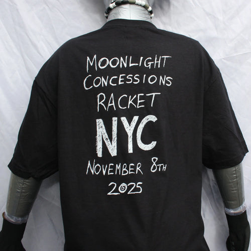 Throwing Muses - Moonlight Concessions Racket NYC 2025 Tour Shirt | ElRat Designs