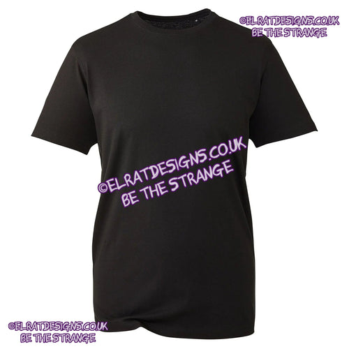 AM10 Blank Anthem 100% organic cotton T-shirt, 100% cotton fabric, showcasing a classic, comfortable fit for custom prints or personal designs. (AM10_black_ft)