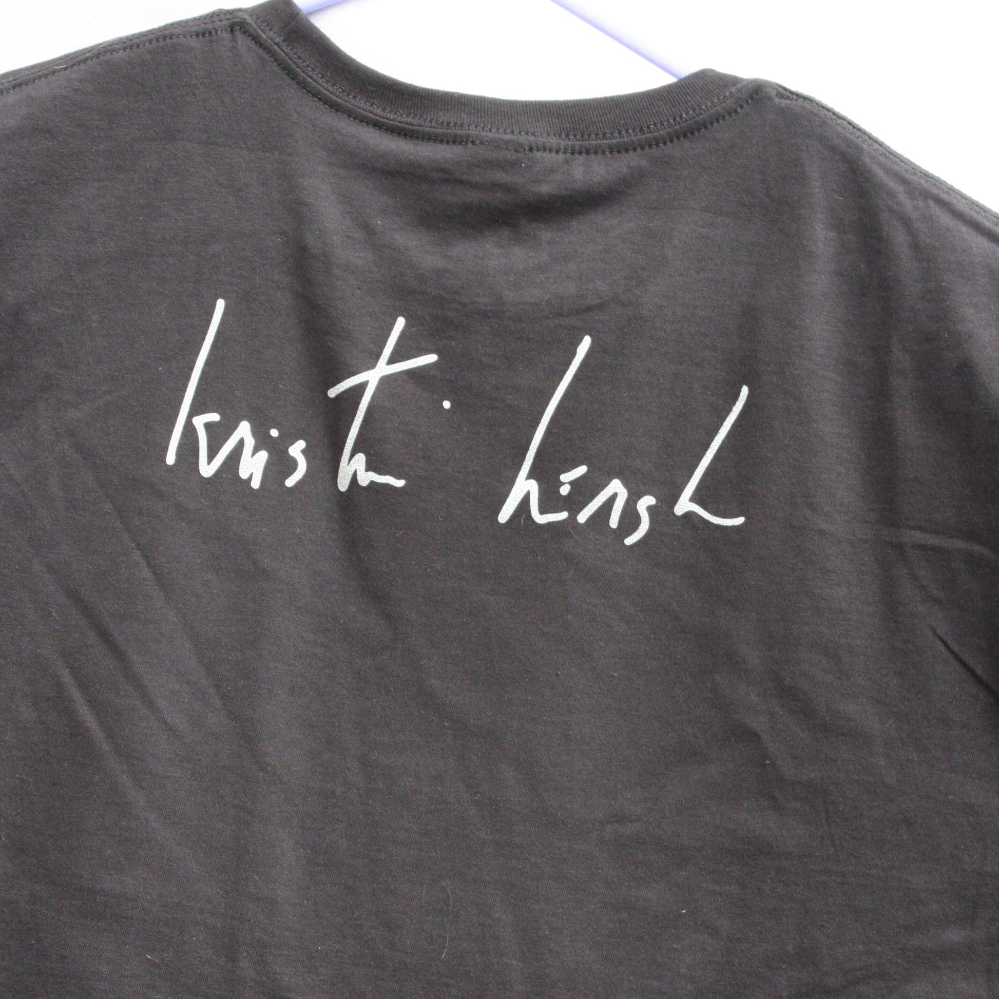 "Bubble net" - "There's no tomorrow" LYRIC TEE, handwritten by Kristin Hersh!! - ElRatDesigns - T Shirt