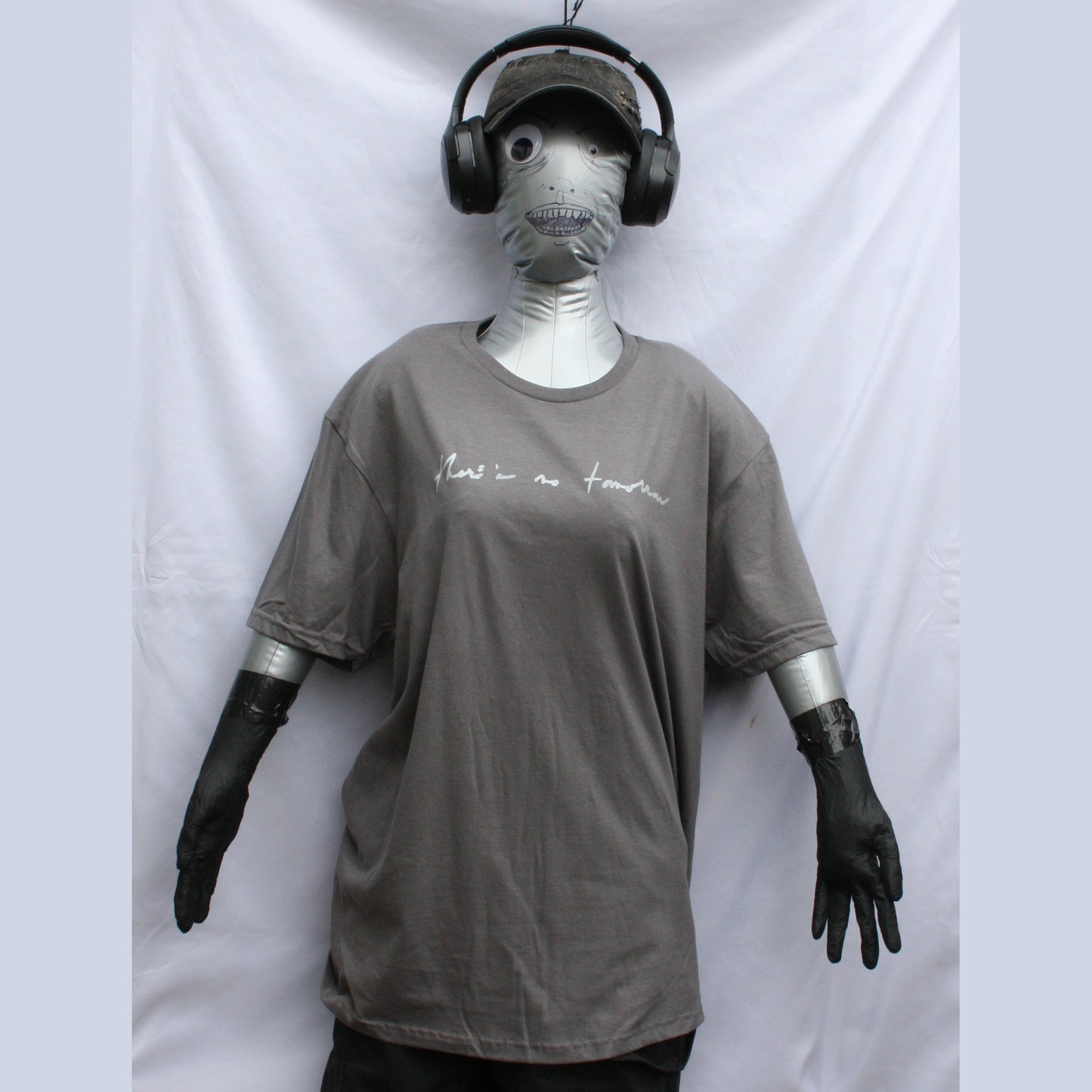 Bubble net - "There's no tomorrow" LYRIC TEE, handwritten by Kristin Hersh!!