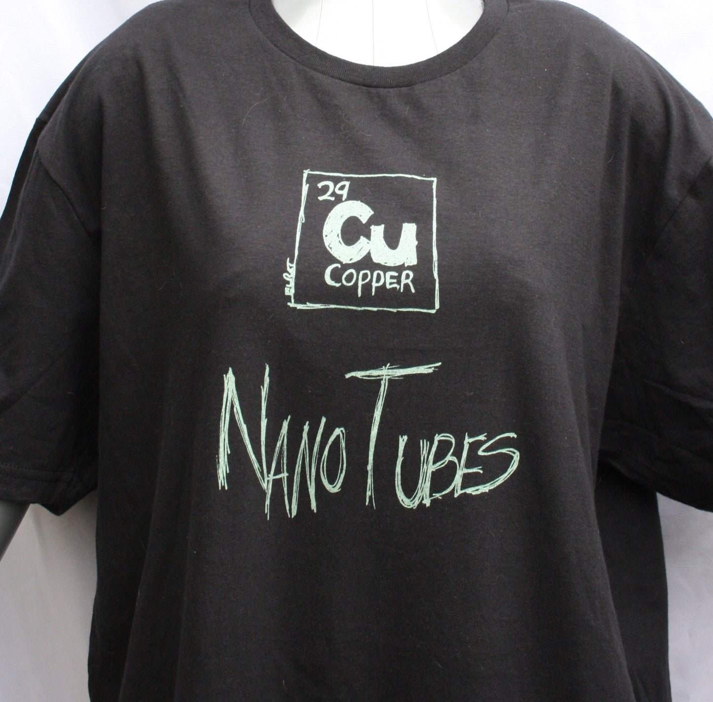 Copper NT's, Cu NanoTubes - Screen printed T - Shirt ElRat Designs original - ElRatDesigns - T Shirt