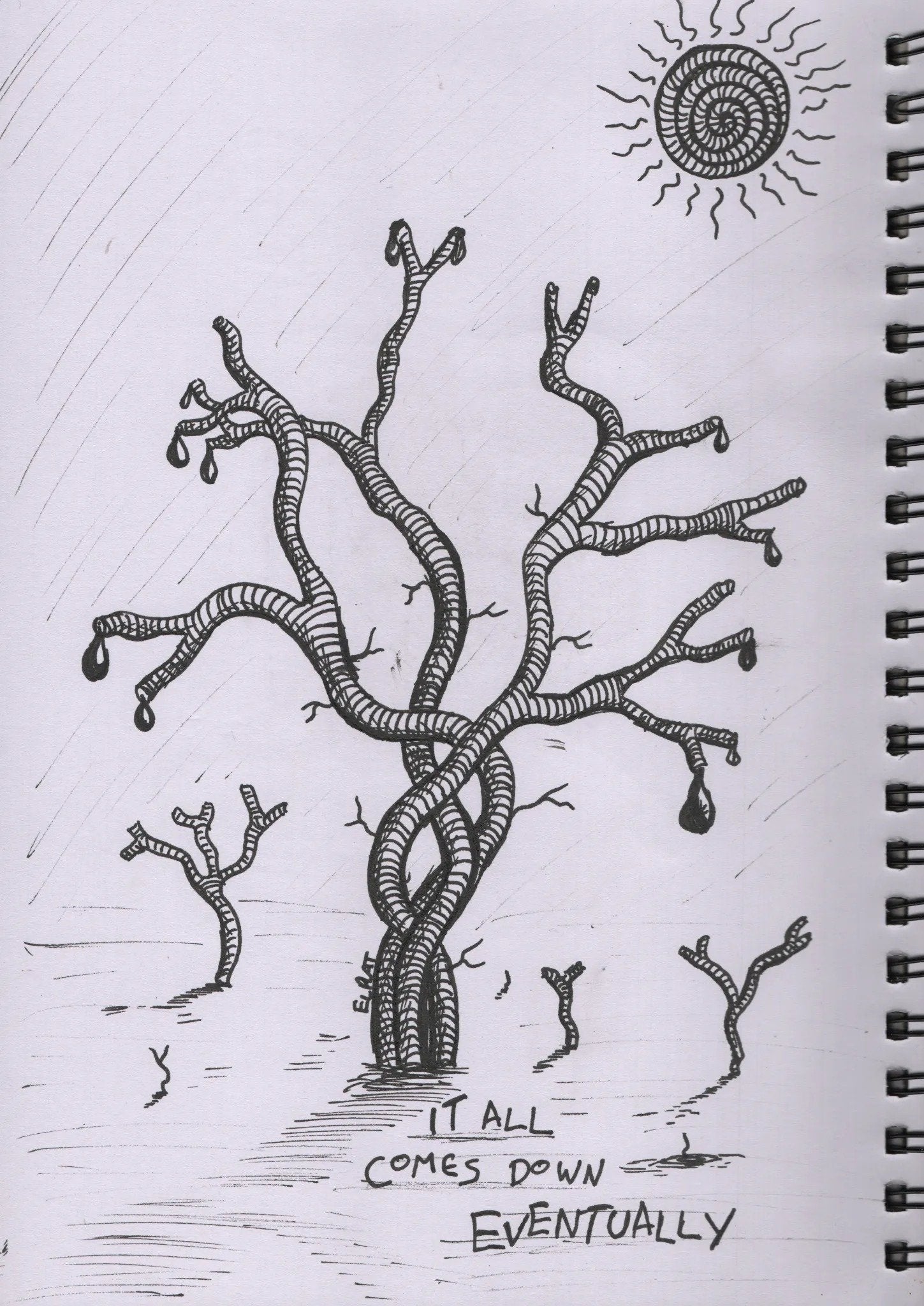 Dripping Trees 2 by ElRat, inspired by the Throwing muses song