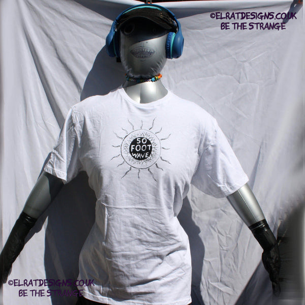ElRat 50 foot wave 'Staring into the Sun' T-Shirt - show some love for the noisy end of the Hershverse. ElRat Designs - elratdesigns.co.uk - hero