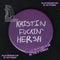 KFH Graffiti Badge - Kristin F*n' Hersh - 38mm Badge | ElRat Designs