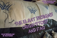 Blog Post:-
The ElRat Designs Origin Story and FAQ.
The story of how I ended up making merch for Kristin Hersh, and how honoured I am that you lovely people choose to buy the things that I make.