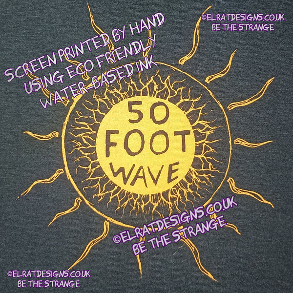 ElRat in the Studio -  50 foot wave 'Staring into the Sun' T-Shirt - show some love for the noisy end of the Hershverse. ElRat Designs - elratdesigns.co.uk - hero