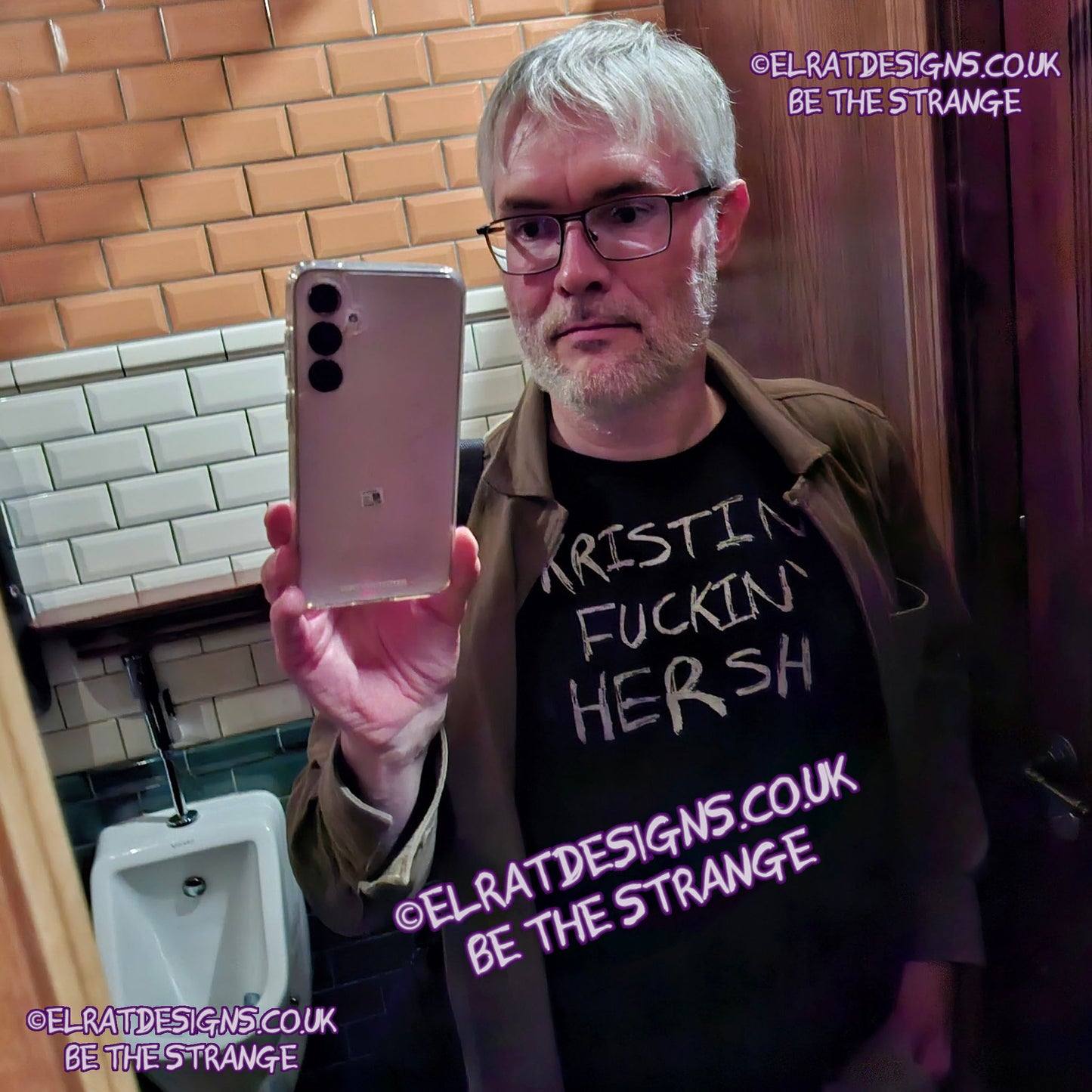 ElRat in the Wild - Kristin Hersh, Kristin Fuckin' Hersh graffiti style T-Shirt from ElRat Designs. hand pulled screen print with eco friendly water based ink. only from elratdesigns.co.uk - hero