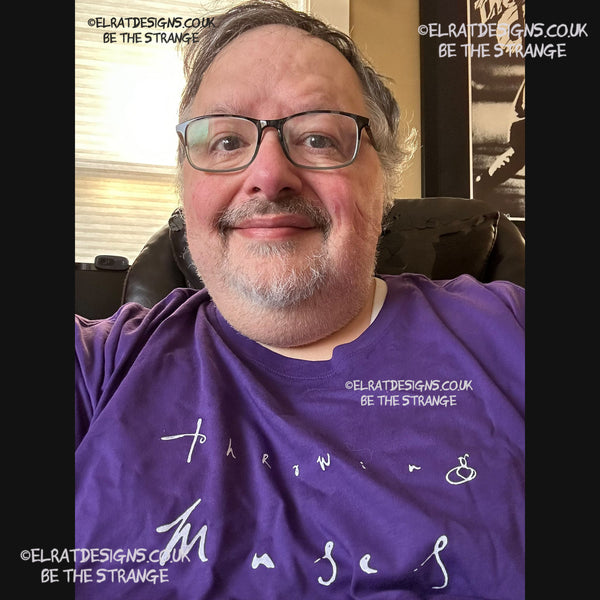 Wild Throwing Muses, Chains Changed, Classic Logo T-Shirt. Every Hersh Shirt Supports Kristin Hersh Studio Time ElRat Designs - hero - elratdesigns.co.uk