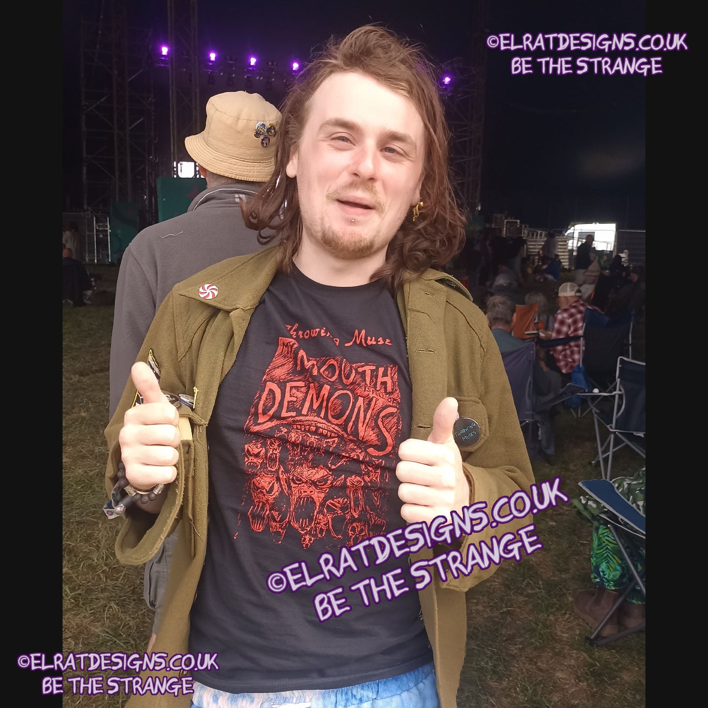 ElRat in the Wild - Throwing Muses Ellen West, Mouth Demons - ElRat Designs - hero - elratdesigns.co.uk