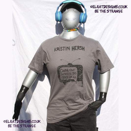 Kristin Hersh - Mississippi kite, painted-TV, by ElRat designs - elratdesigns.co.uk