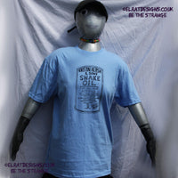 Kristin Hersh 'Snake Oil' Bottle Label Tee - Screen Printed T-Shirt | ElRat Designs