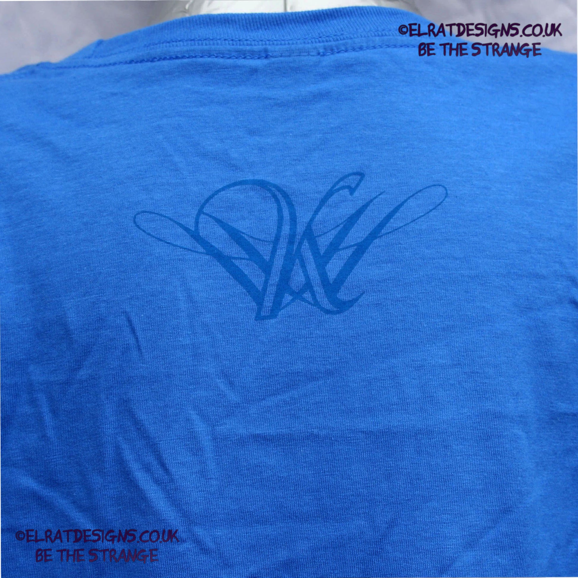 Kristin Hersh - Sunny Border Blue - halftone SBB album halftone T-shirt, by ElRat designs - elratdesigns.co.uk