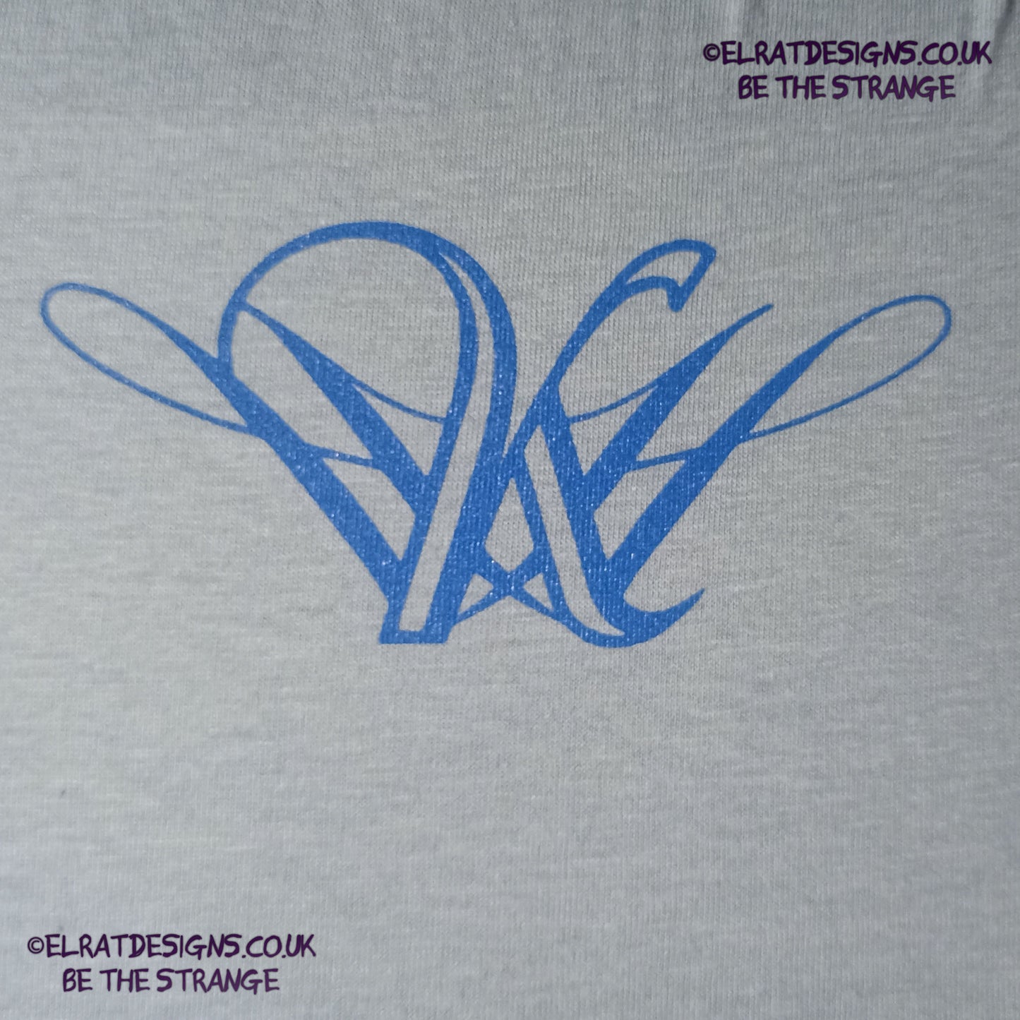 Kristin Hersh - Sunny Border Blue - halftone SBB album halftone T-shirt, by ElRat designs - elratdesigns.co.uk