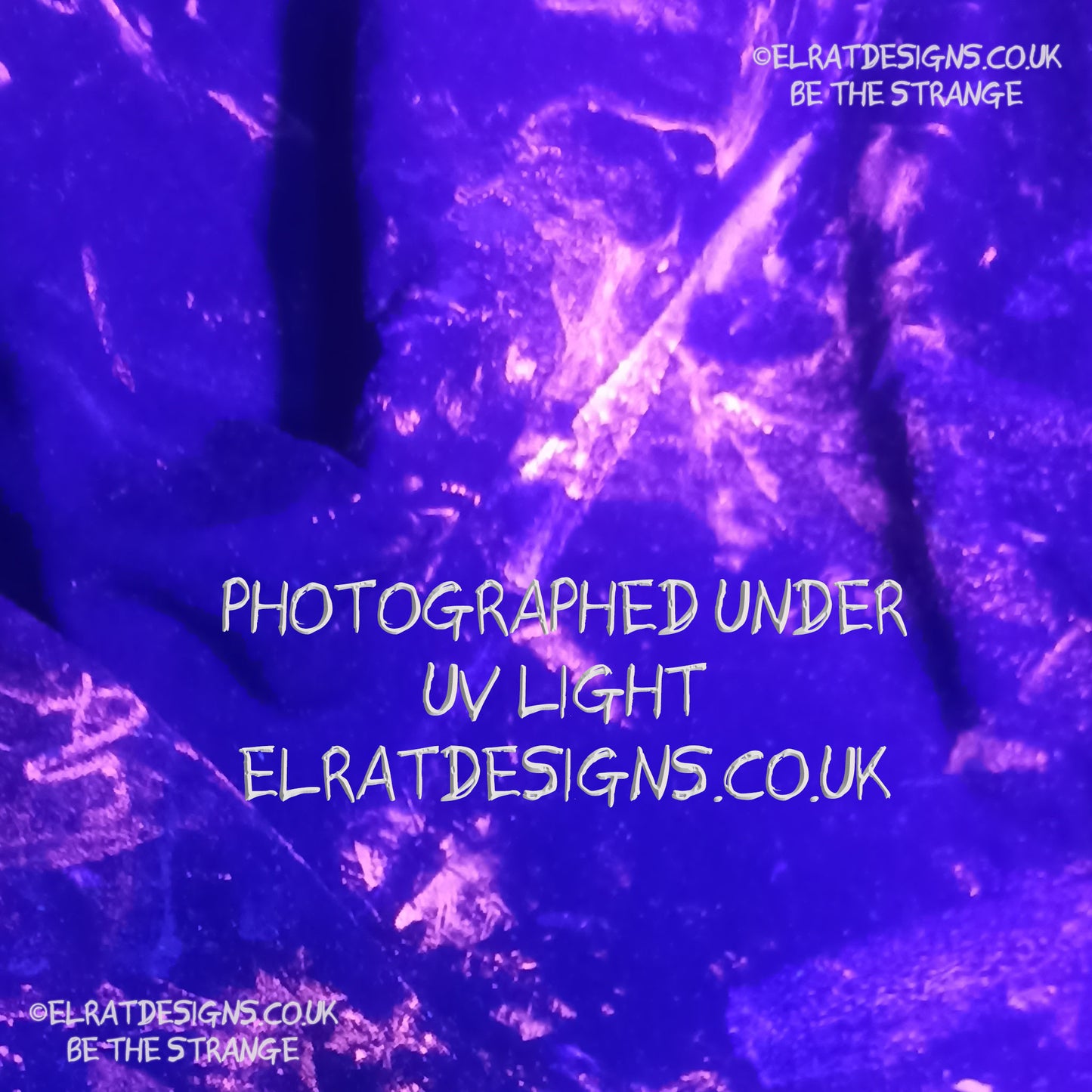 Messy Artist shirt from ElRat Designs - MA Bl S2 - One of a kind eco friendly art shirt. Made using waste ink. Black Shirt with Blue, Yellow and Fluorescent Orange, I think a bit of silver, likely some other colours. Please check the photos This is your shirt - UV Light - elratdesigns.co.uk