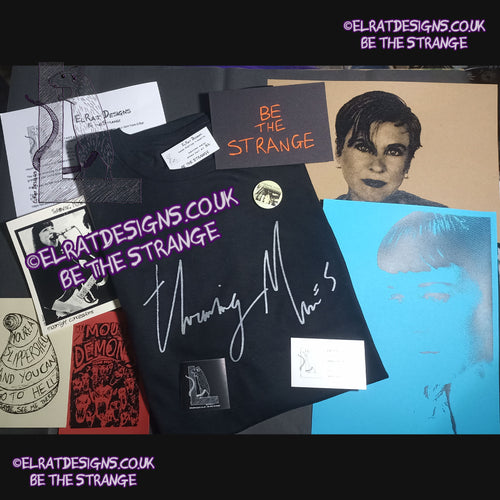 ElRat Package of Light. Throwing Muses font 2024, handwritten by Kristin Hersh, A new take on the old classic. written exclusively for ElRat designs - elratdesigns.co.uk