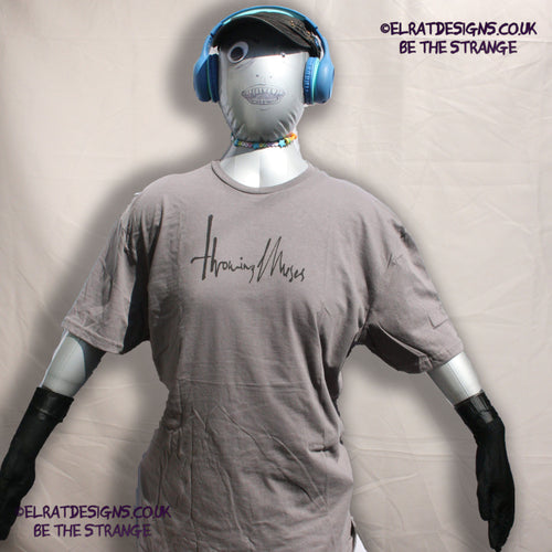 Throwing Muses 1986 logo, original Kristin Hersh handwritten logo, hand printed T-Shirt - ElRat Designs - elratdesigns.co.uk 
