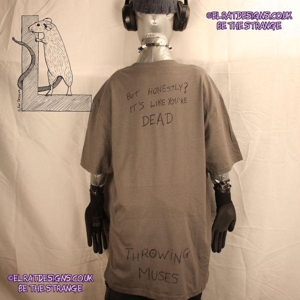 Static Part 1 Mouth, The first in a T-shirt Trilogy celebrating the whole of the song Static by ElRat Designs - hero - elratdesigns.co.uk