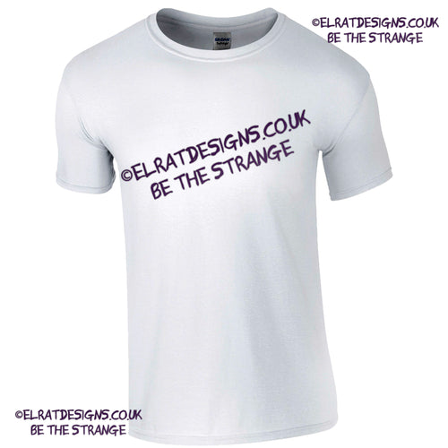 GD001 - Blank Gildan Softstyle white T-shirt, 100% cotton fabric - ElRat Designs - elratdesigns.co.uk (gd001_white_ft2)