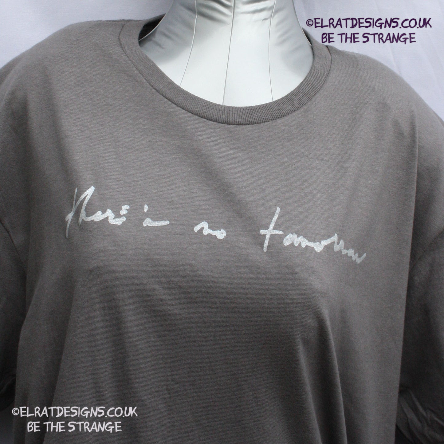 Kristin Hersh - Bubble Net, There's no Tomorrow, handwritten by Kristin Hersh, Lyric Shirt. 3 choices of back print, V1 - handwritten Kristin Hersh, V2 - Handwritten Kristin Fuckin' Hersh, V3 KH logo - by ElRat designs - elratdesigns.co.uk