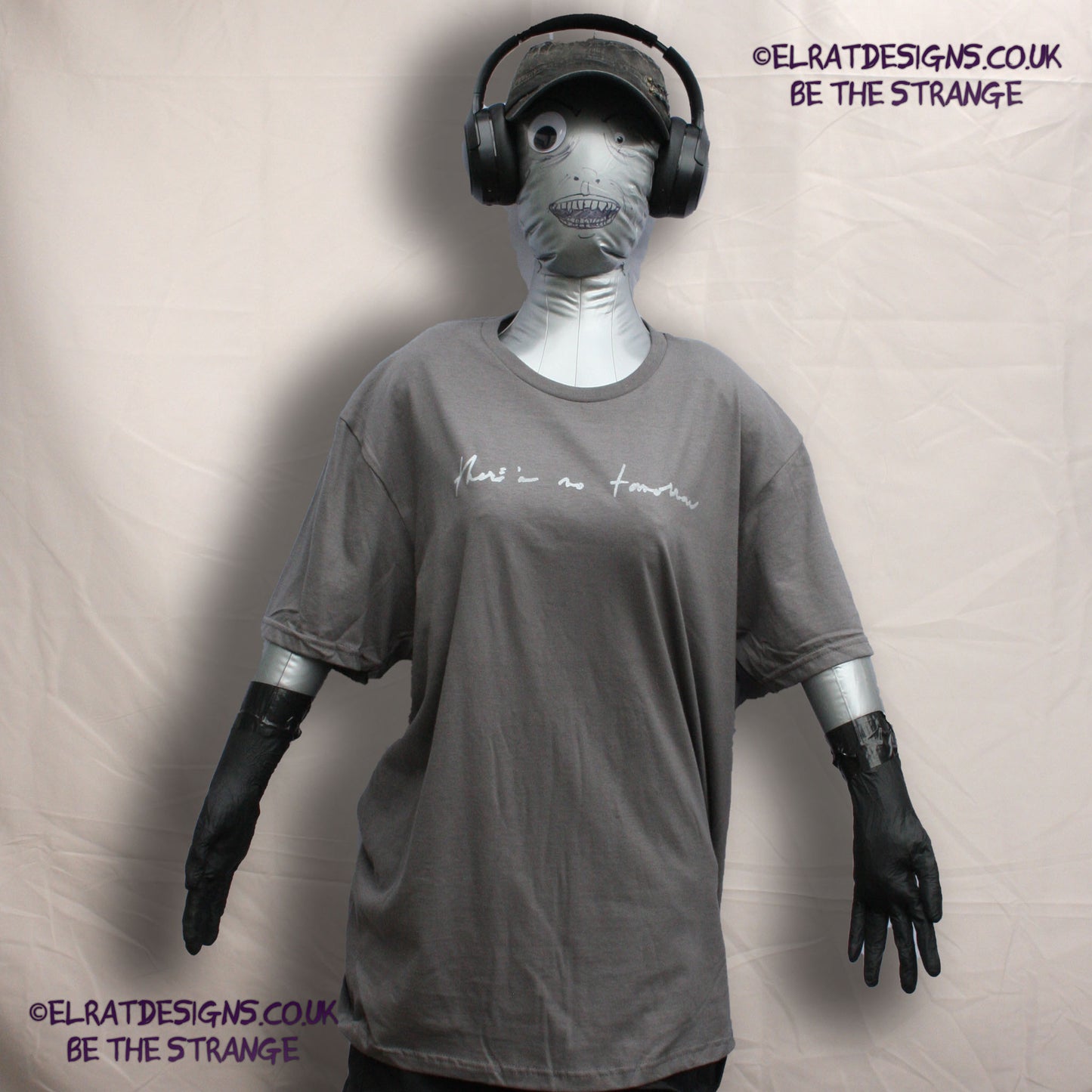 Kristin Hersh - Bubble Net, There's no Tomorrow, handwritten by Kristin Hersh, Lyric Shirt. 3 choices of back print, V1 - handwritten Kristin Hersh, V2 - Handwritten Kristin Fuckin' Hersh, V3 KH logo - by ElRat designs - elratdesigns.co.uk