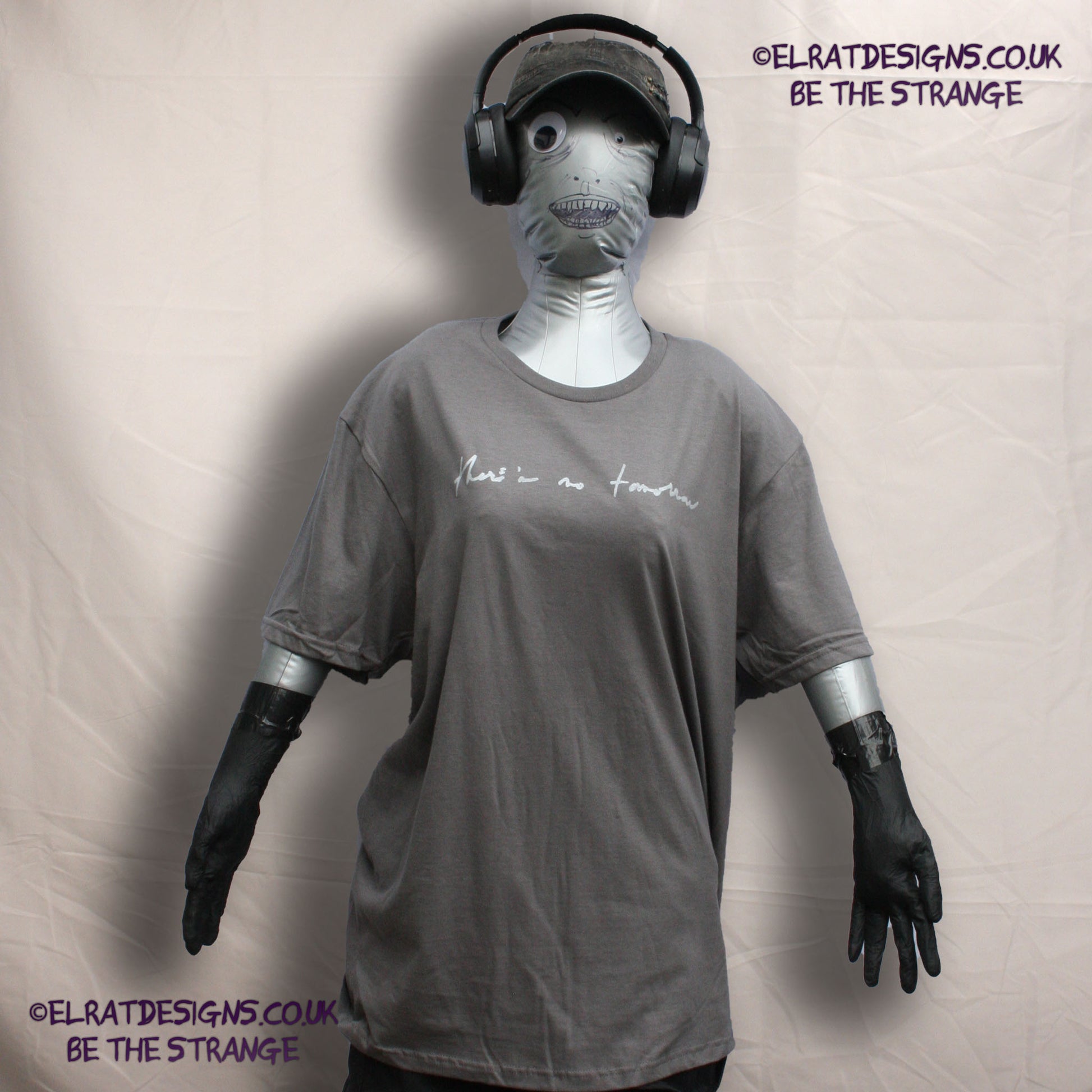 Kristin Hersh - Bubble Net, There's no Tomorrow, handwritten by Kristin Hersh, Lyric Shirt. 3 choices of back print, V1 - handwritten Kristin Hersh, V2 - Handwritten Kristin Fuckin' Hersh, V3 KH logo - by ElRat designs - elratdesigns.co.uk