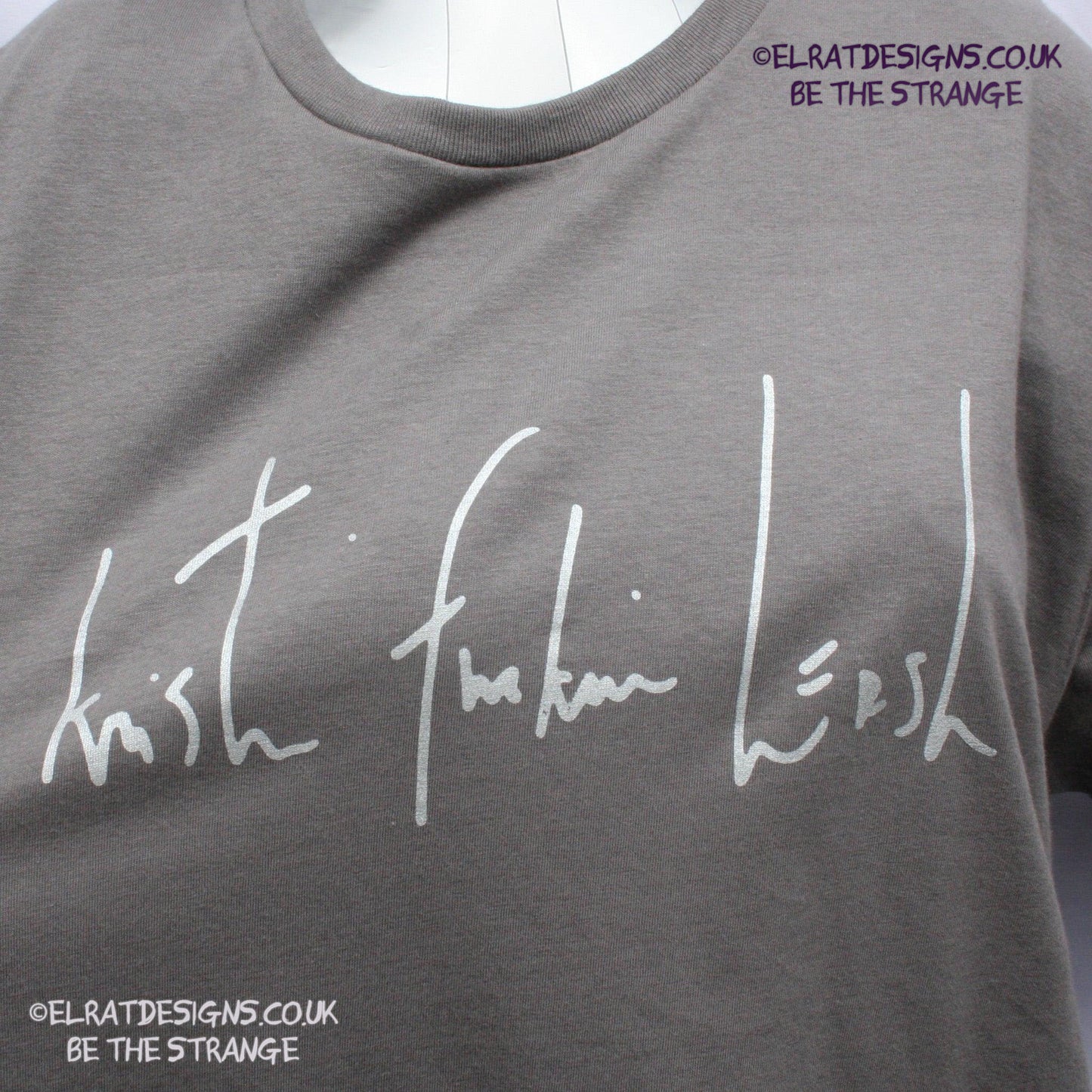 Kristin Hersh - Kristin Fuckin' Hersh, handwritten by Kristin Hersh,  written exclusively for ElRat designs - elratdesigns.co.uk