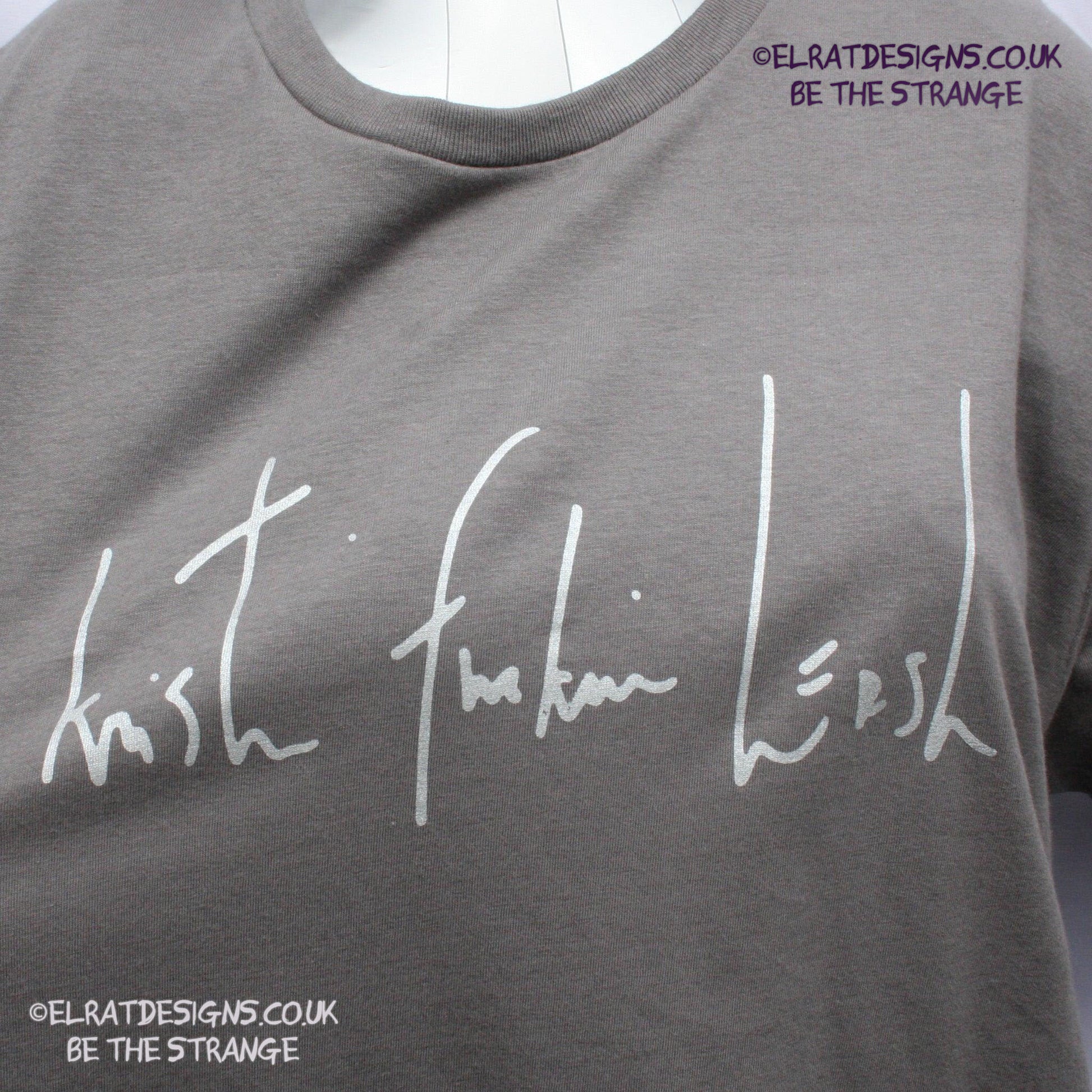 Kristin Hersh - Kristin Fuckin' Hersh, handwritten by Kristin Hersh,  written exclusively for ElRat designs - hero - elratdesigns.co.uk