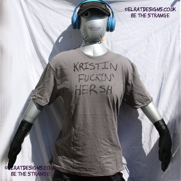Kristin Hersh, Kristin Fuckin' Hersh graffiti style T-Shirt from ElRat Designs. hand pulled screen print with eco friendly water based ink. only from elratdesigns.co.uk - hero