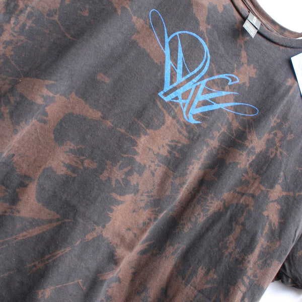 Kristin Hersh logo - T - Shirt - XL ONE OFF Black Reverse Tie - Dye (#1) ***MISPRINT*** - ElRatDesigns - T Shirt