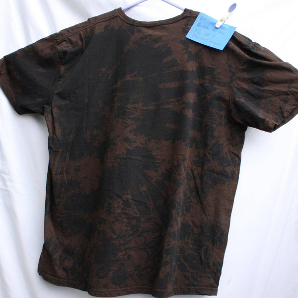 Kristin Hersh logo - T - Shirt - XL ONE OFF Black Reverse Tie - Dye (#1) ***MISPRINT*** - ElRatDesigns - T Shirt